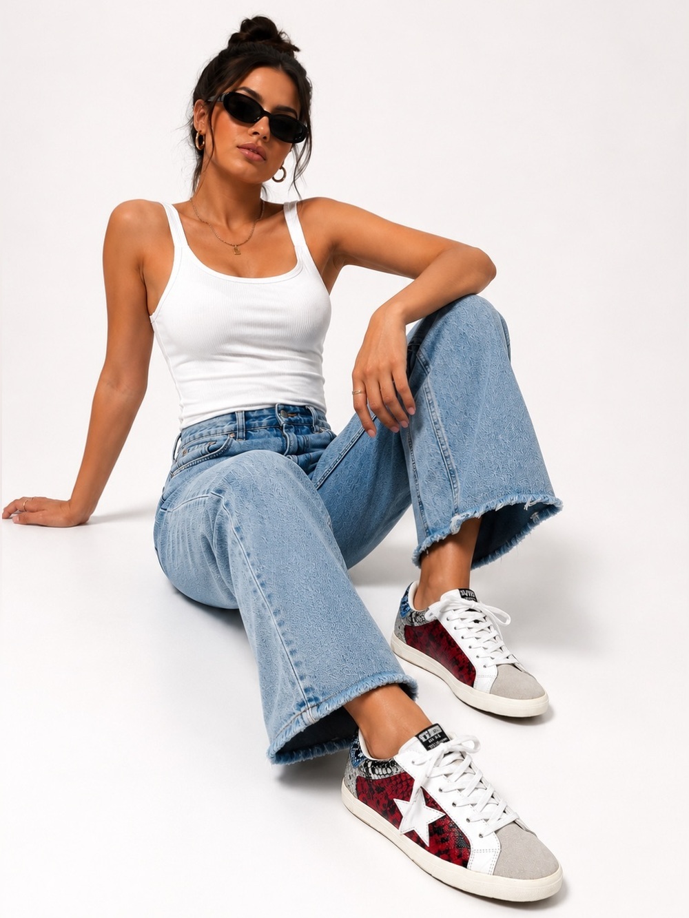 Vintage Havana Women's Snake/Multi Print Sneakers